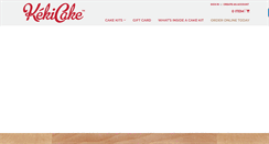 Desktop Screenshot of kekicake.com